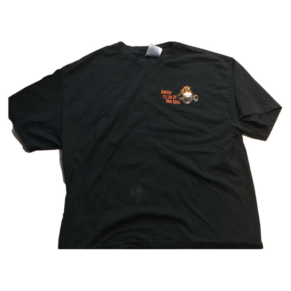 Vintage Tennessee River “Someday I’ll Live By Your Rules” Graphic Biker Tee